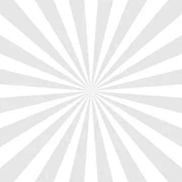 Sun rays background. Gray radiate sun beam, burst effect. Sunbeam light flash Stock Illustration