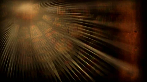 Sun Rays Brown Abstract Stock Footage