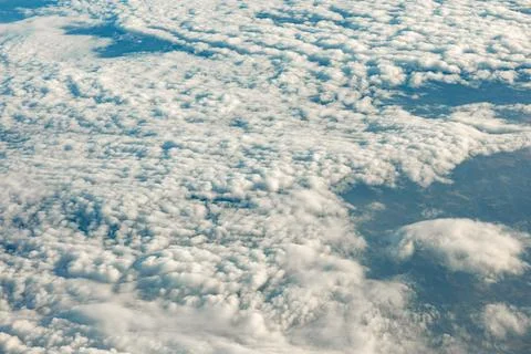 Sun rays in the cloudy sky. Nature background. Foto stock