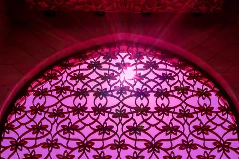 The sun rays with different rays colors Stock Photos