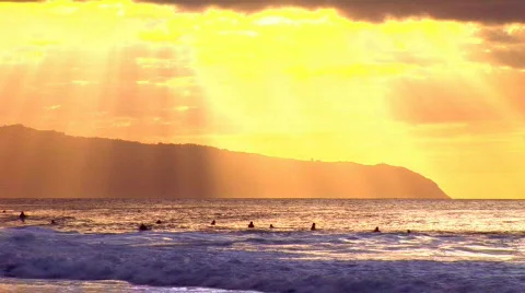 Sun rays HQ  Stock Footage 242155