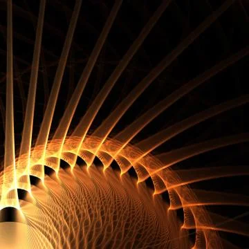 Sun rays Stock Illustration