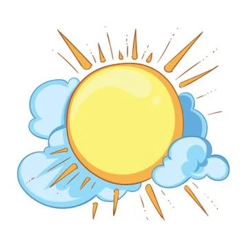 Sun rays Stock Illustration