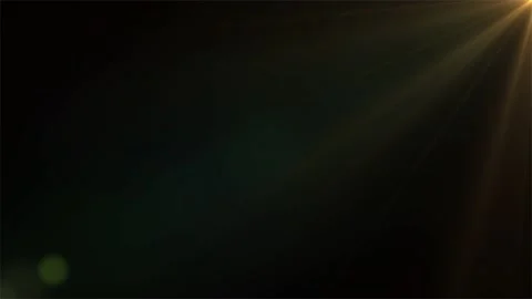 Sun rays light isolated on the black background Stock Footage 143955419