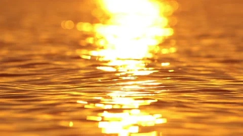 Sun rays on the sea surface Stock Footage 199224180