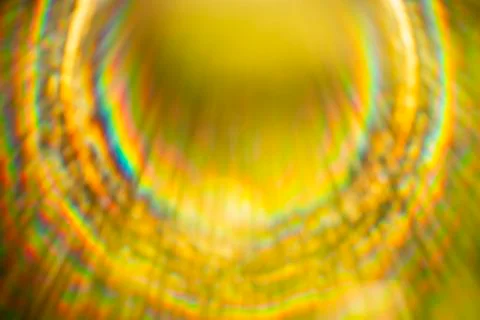 Sun rays spectrum. Solar glow. Blurred natural background. Stockfoto's