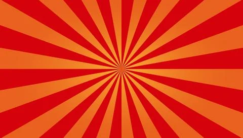 Sun rays, sunburst, circus background Stock Illustration