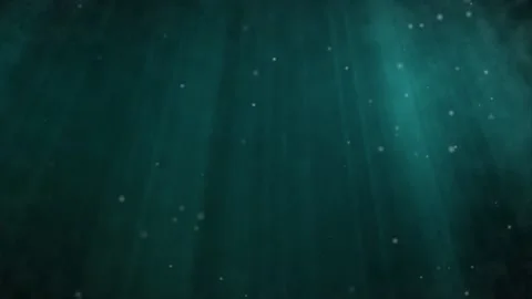 Sun rays underwater motion graphic background Stock Footage 160556412