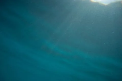 Sun Rays Underwater Stock Photos