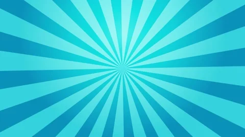 Sun Rays Vector Animation Blue Stock Footage 164610307