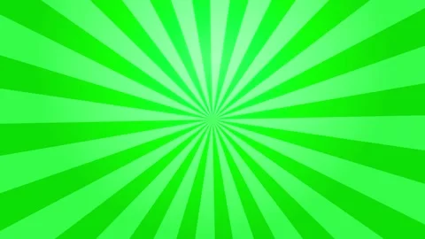 Sun Rays Vector Animation Green Stock Footage 164610306