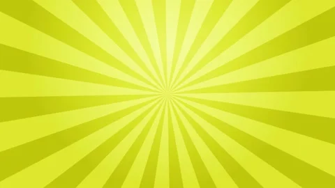 Sun Rays Vector Animation Yellow Stock Footage 164611272