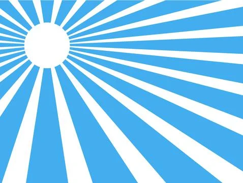 Sun rays  vector Stock Photos