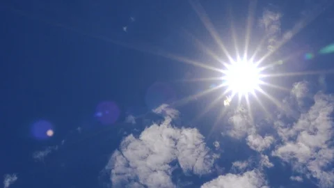 Sun rays,summer, sun light Stockbeeldmateriaal 110845543