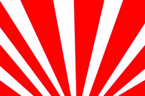 Sun red background illustration Stock Illustration