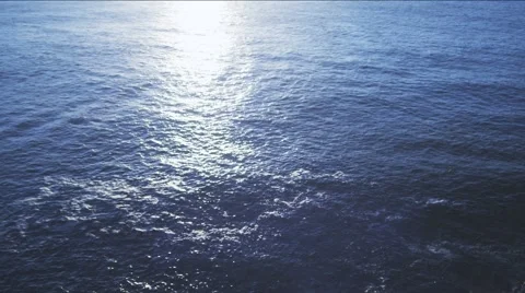 Sun reflected in the ocean Stock Footage 45613707