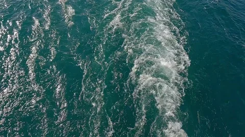 The sun is reflected in the waves. Sun pattern on the waves. The sun is Stock Footage 171289237