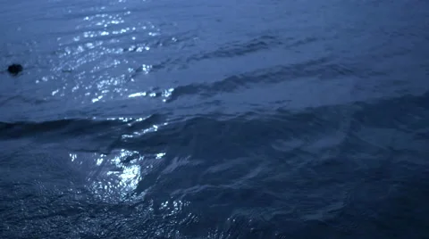 Sun reflecting in the wave Stock Footage 50174912