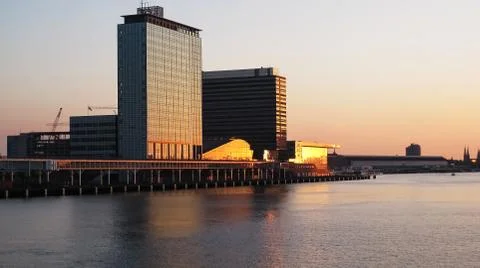 Sun reflection Foto stock