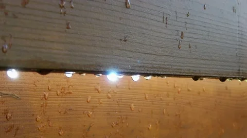 Sun reflection in rain drop  Vídeos de archivo 169080921