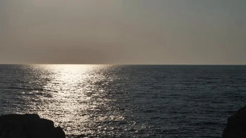 Sun reflection into the sea Stock Footage 115108420