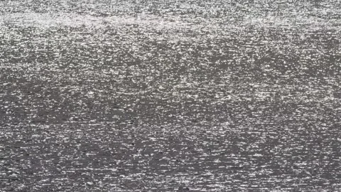 Sun reflection on silver water Stock Footage 214815153