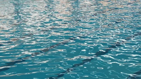 Sun reflection on a swimming pool Stock Footage 109500669