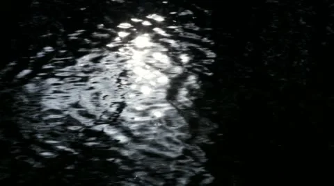 Sun reflection on water Stock Footage 49465874