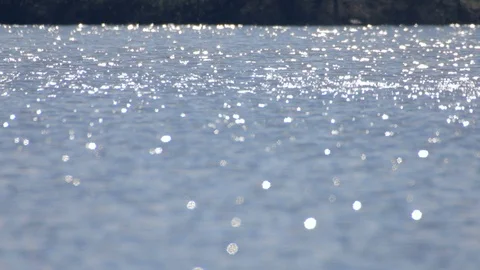 Sun Reflections at the Water Surface Vidéo 107743809