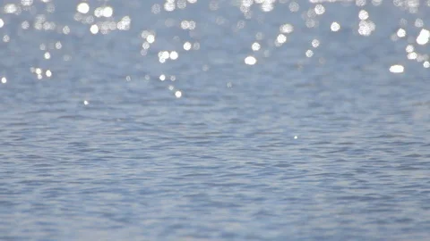 Sun Reflections at the Water Surface Stock-Footage 107743878