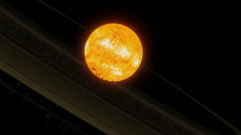 Sun Rings Zoom Stock Footage 155938109