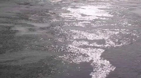 Sun ripples in the water Video stock 61168465