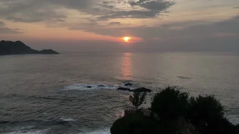 Sun Rise in the Beach Stock Footage 147200240