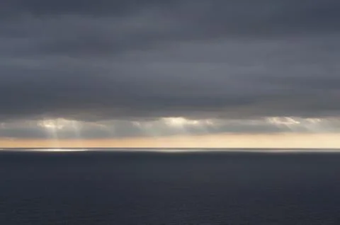 Sun rise Foto stock