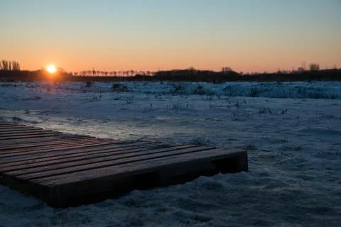 Sun rise Stock Photos