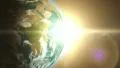 Sun Rise. View from Space HD Footage