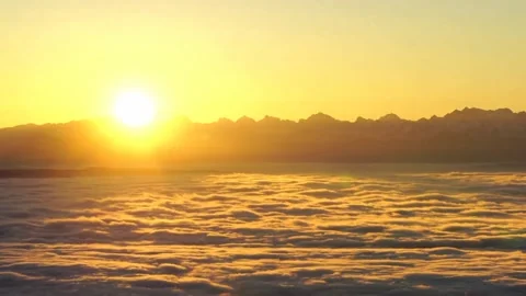 The sun rises in the east Stock Footage 217963060