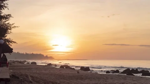 Sun rises Stock Footage 140260469