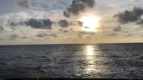 The sun rises in Stock Footage 312281690