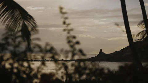 Sun Rises at Peroba Beach Beach Ceará Brazil Vidéo 151993239