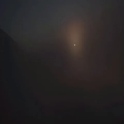 Sun rising above clouds Stock Footage 69491745