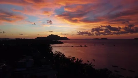 Sun rising Stock Footage 146022253