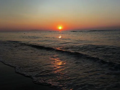 Sun rising Stock Photos