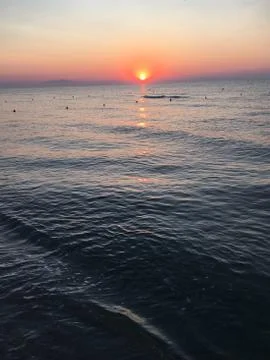 Sun rising Stock Photos