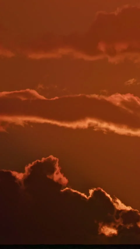 Sun rising time-lapse, vertical background Video stock 301042467