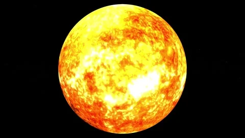 The Sun Rotating Loop 4K Stock Footage 259007365