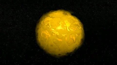Sun rotation - 3D render Video stock 21232022
