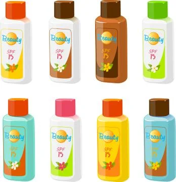 Sun screen Stock Illustration