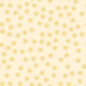 Sun seamless pattern 스톡 일러스트