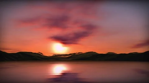 Sun set Stock Footage 295394640